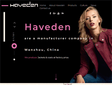 Tablet Screenshot of haveden.com